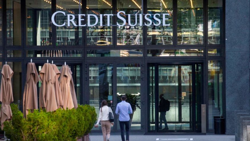 Credit Suissee 54 Milyar Dolar Destek