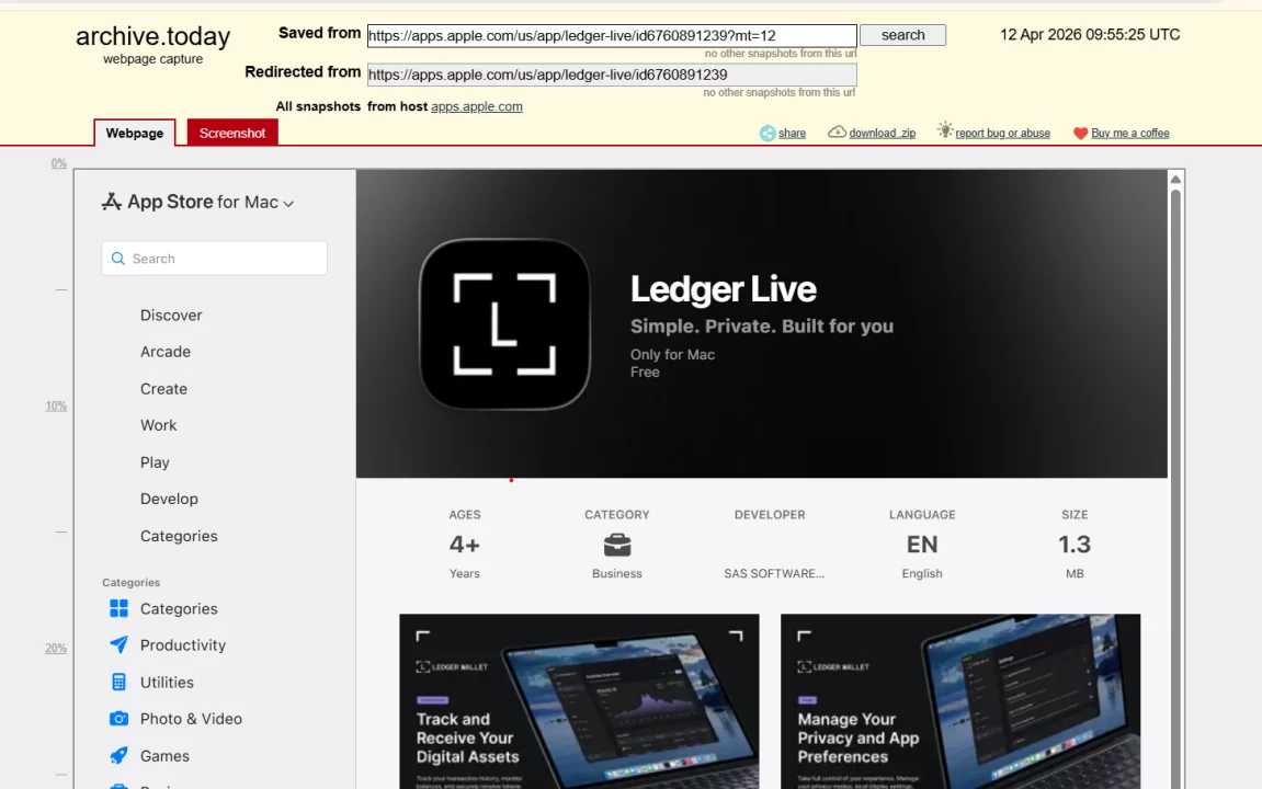 Sahte Ledger Live uygulaması Apple mağazasından 9,5 milyon dolar kripto çaldı