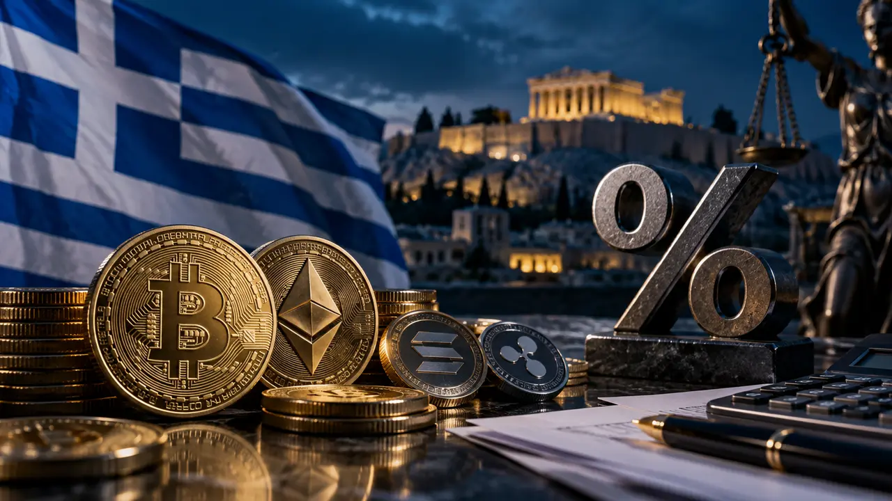Yunanistan’dan kripto kazançlarına yüzde 10 vergi tasarısı